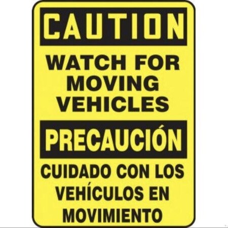 Accuform BILINGUAL Safety Sign  SPANISH SBMVHR663VP SBMVHR663VP